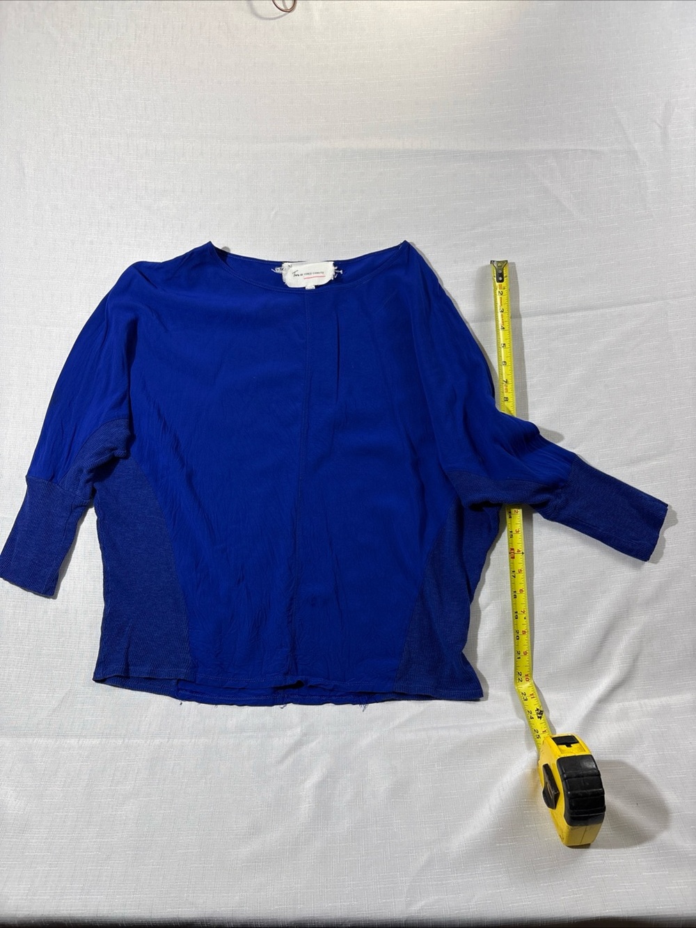 Vince Camuto Cobalt Blue Crewneck Top